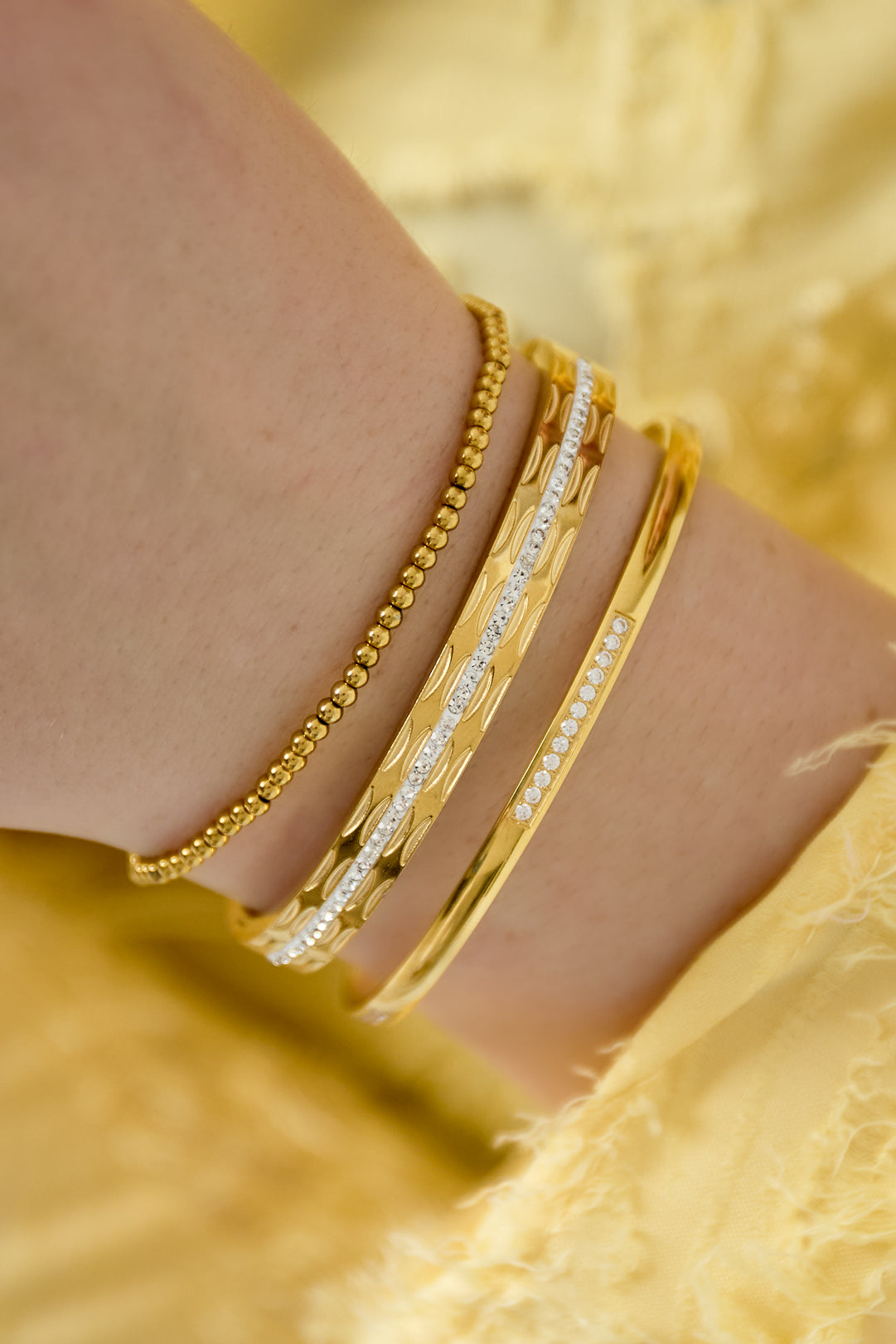 Braccialetti in acciaio inossidabile geometrici casual quotidiani
