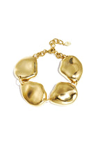 Collana con perle rustiche asimmetriche