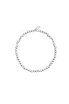 braccialetti di perline solide - 4 mm