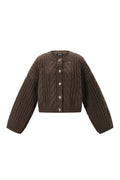 Cardigan a trecce