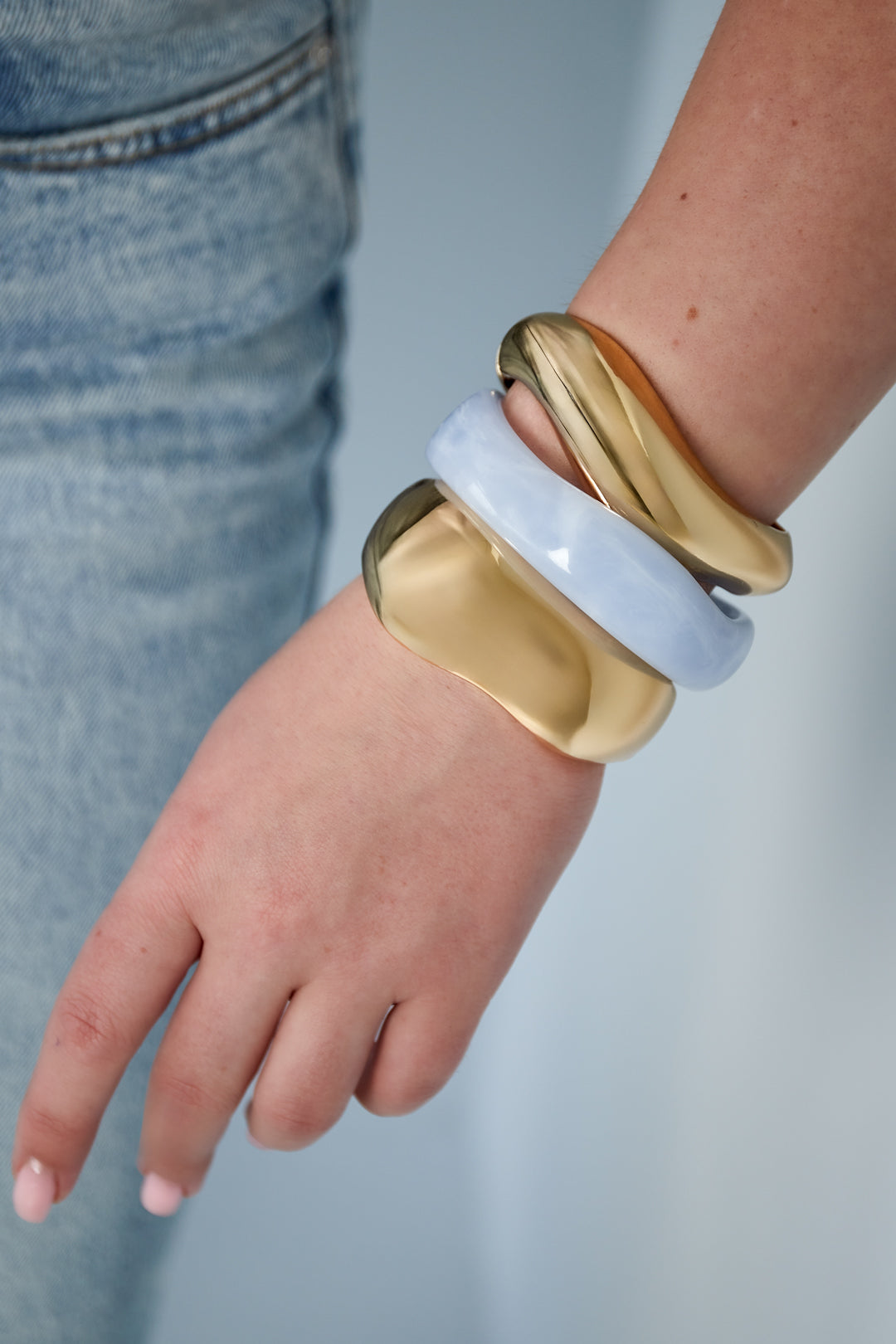 Bracciale in conchiglia morbida