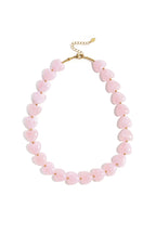 Collana con perle a forma di cuore