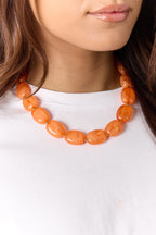Collana con perle squoval