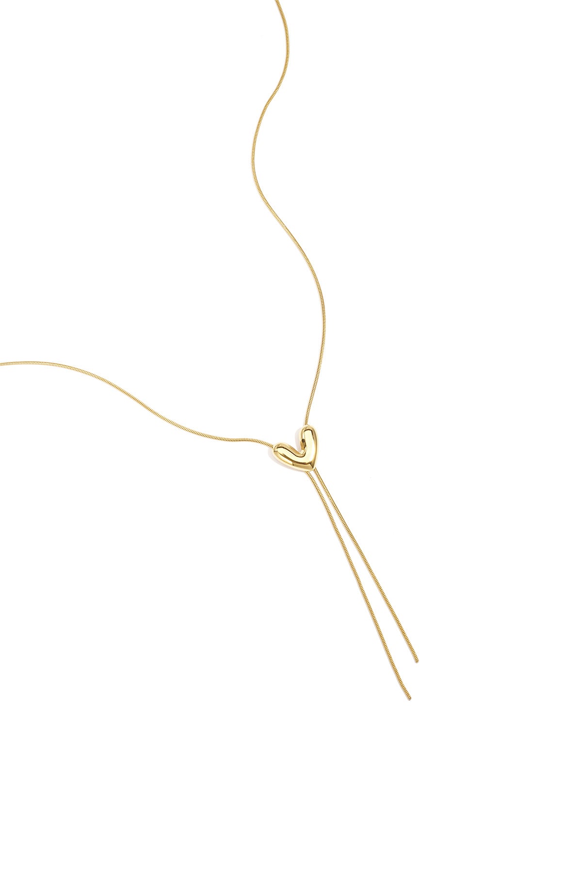Collane con ciondolo a forma di cuore in acciaio inossidabile, serie Casual Daily Simple, gioielli da donna