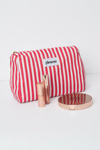 Borsa per il trucco piccole strisce