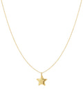 Collana da donna incinta con grazioso ciondolo a forma di stella