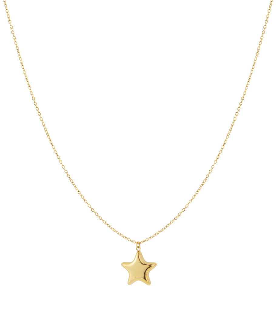 Collana da donna incinta con grazioso ciondolo a forma di stella