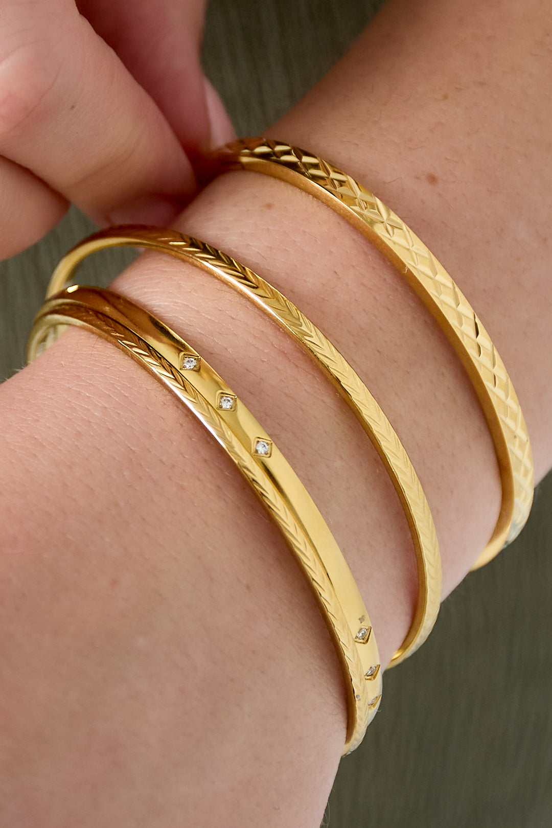Bracciale semplice a scacchi