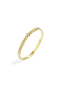 Bracciale rigido con pietre rotonde