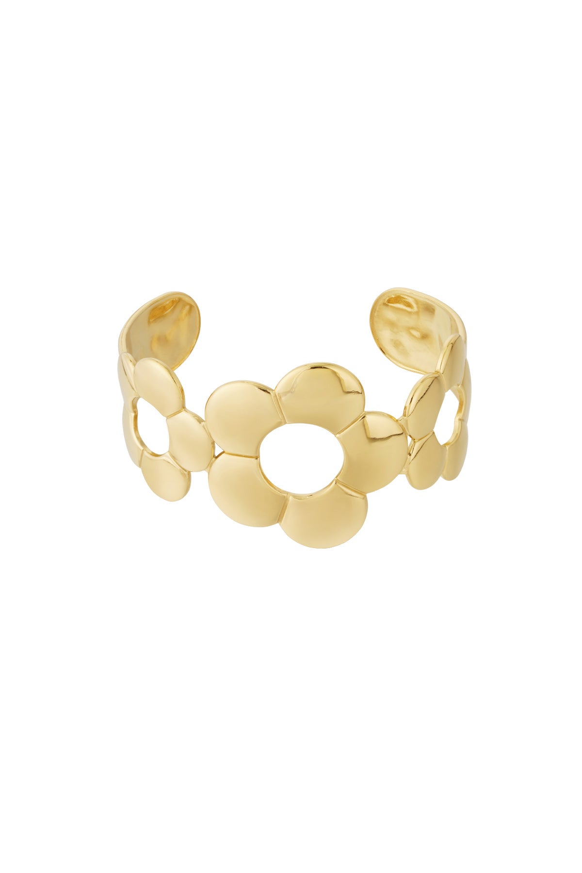 Bracciale triplo fiore