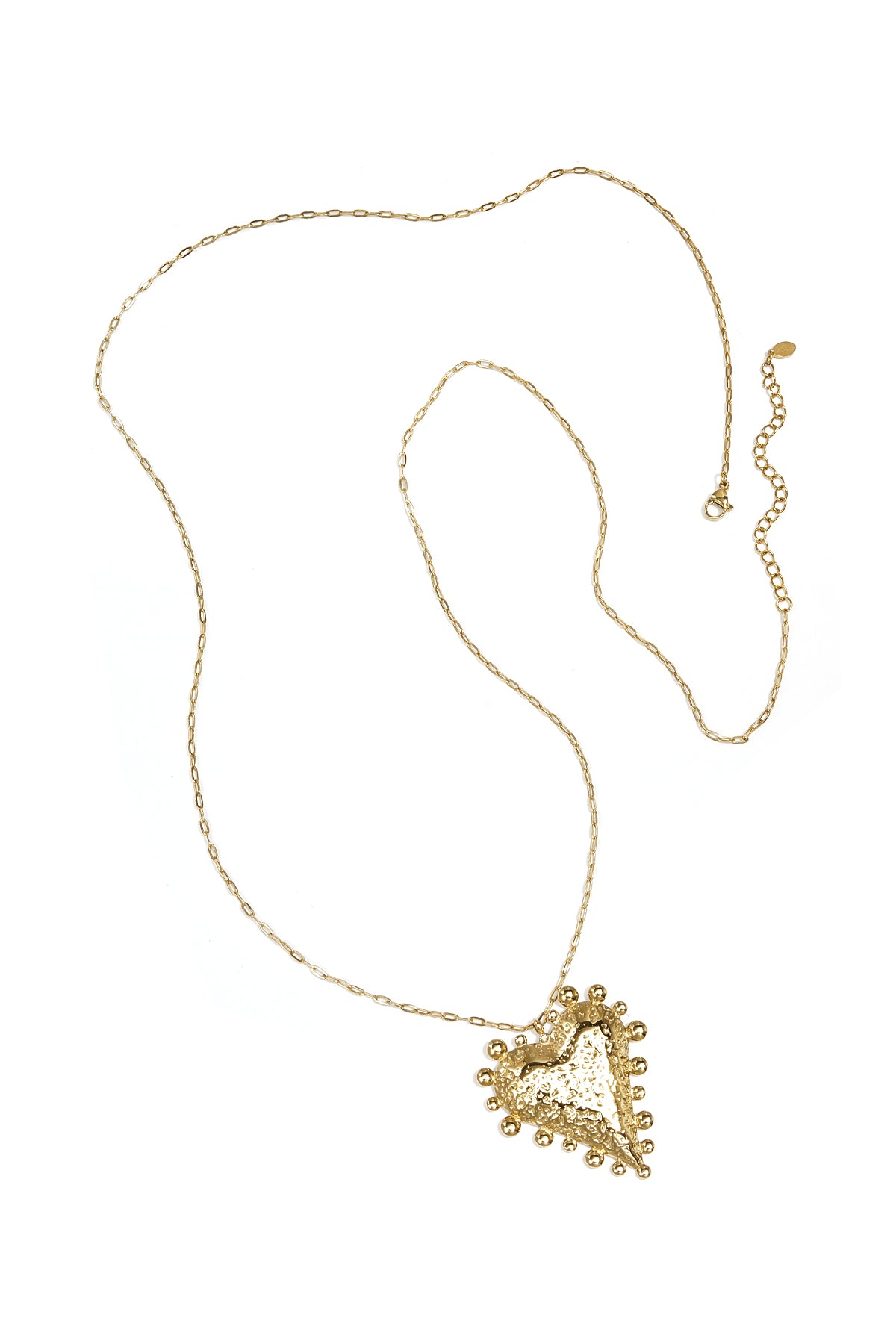 Collana con cuore importante