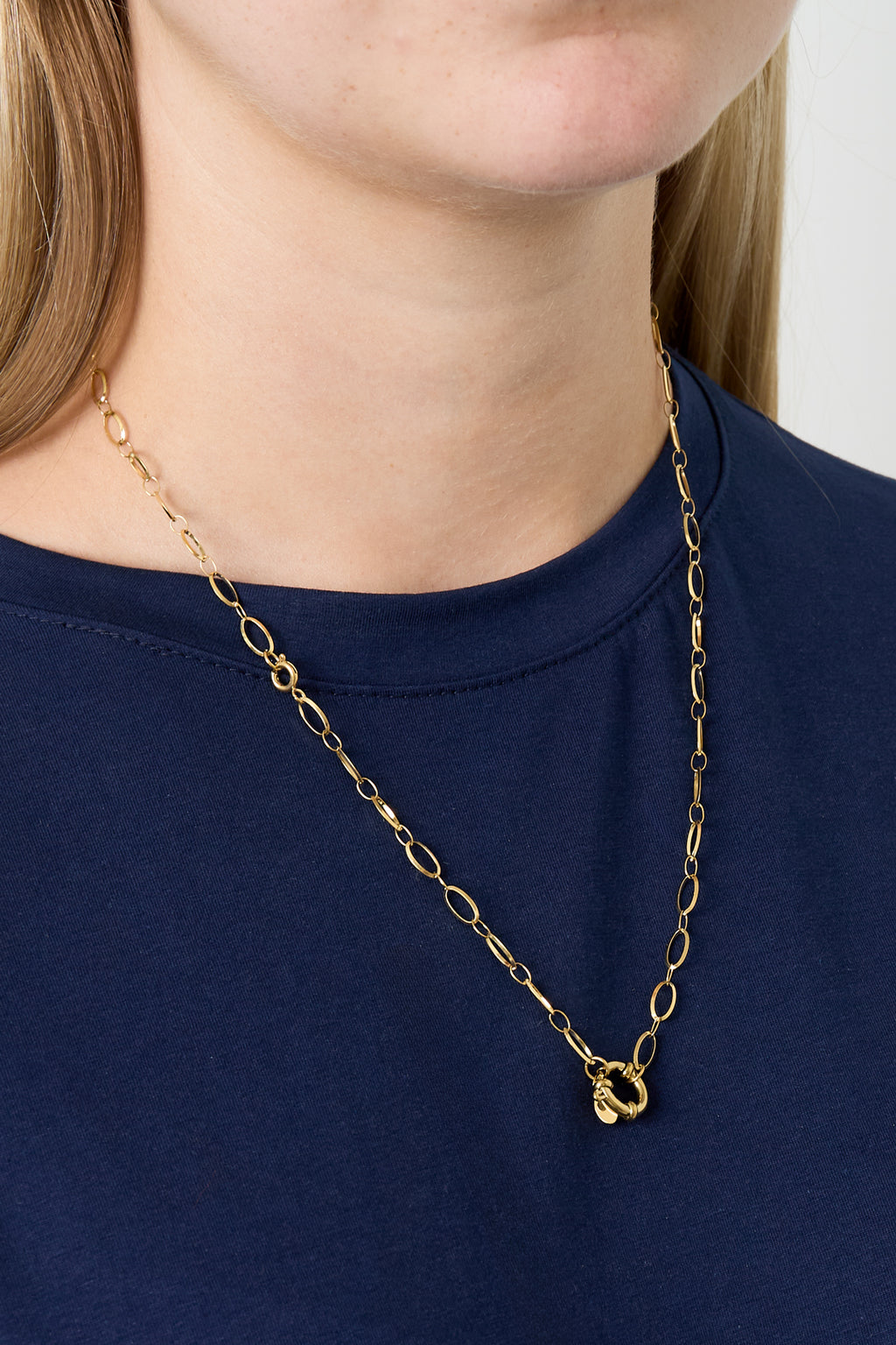Collana con lucchetto semplice