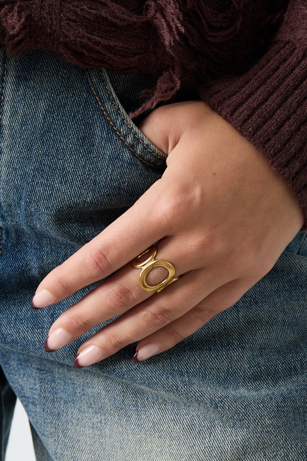 Anello a cerchio aperto