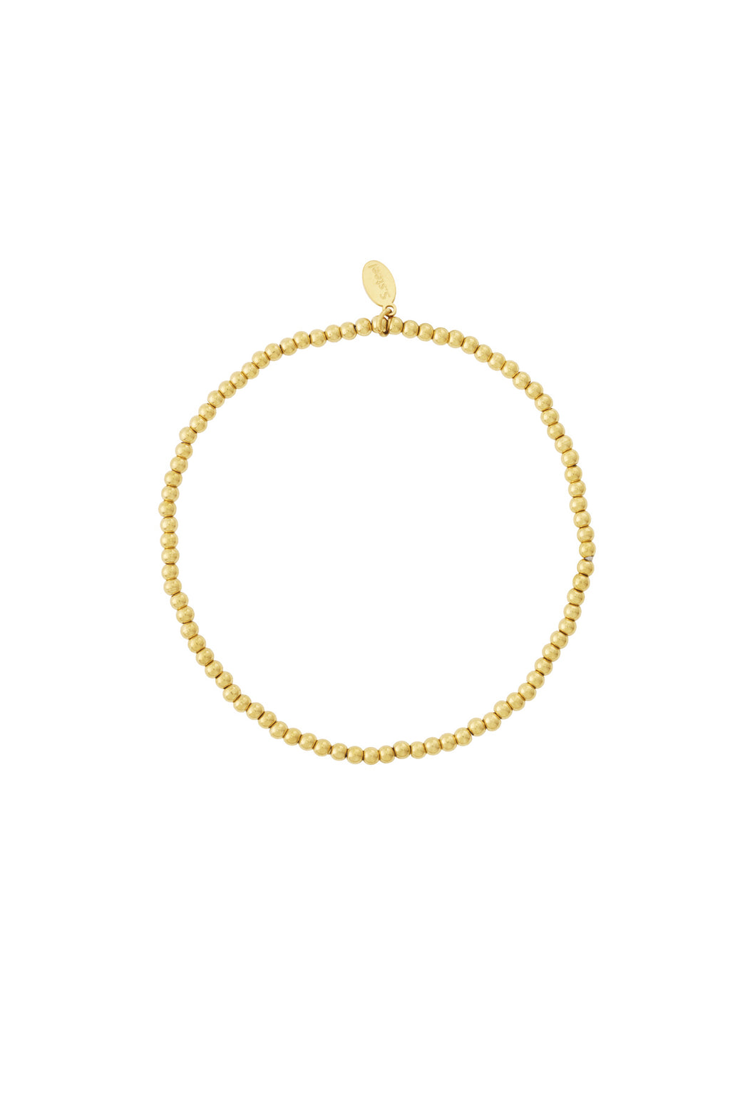 braccialetti di perline solide - 2,5 mm