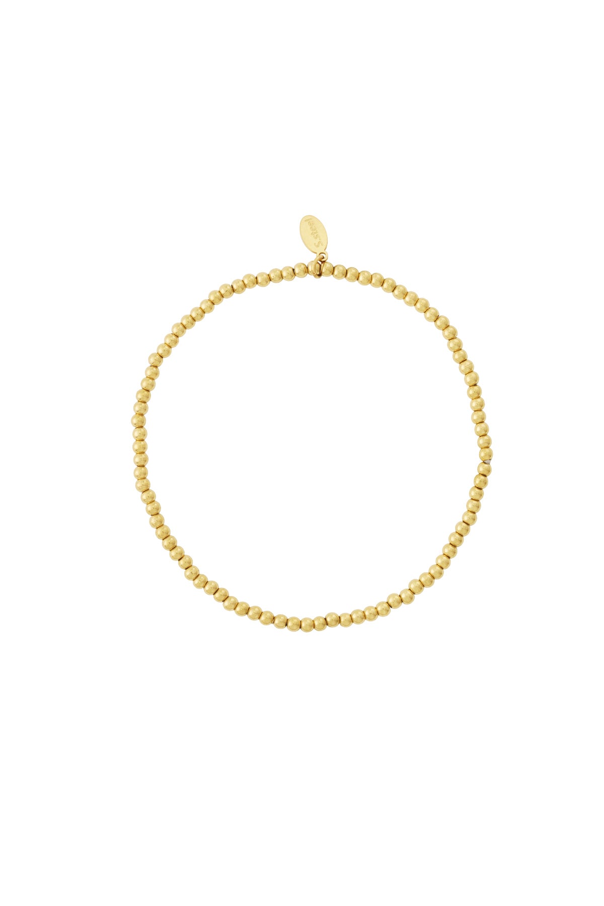 braccialetti di perline solide - 2,5 mm