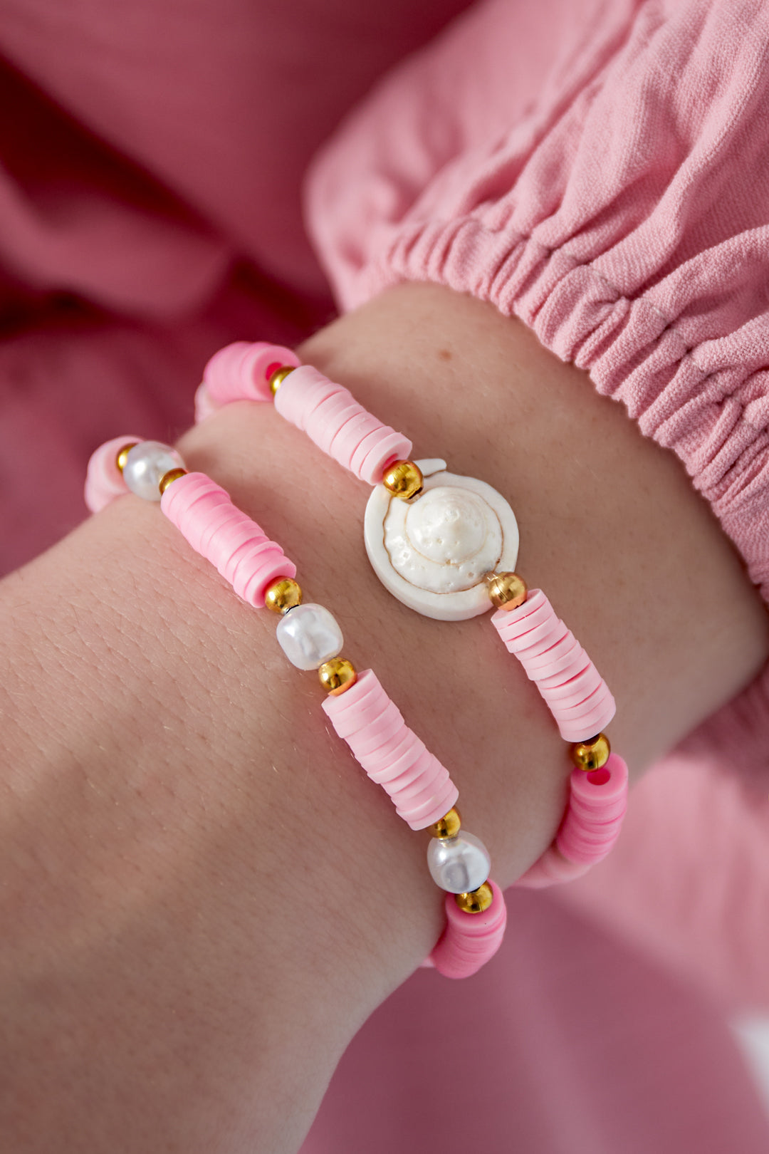 Bracciale a doppia conchiglia