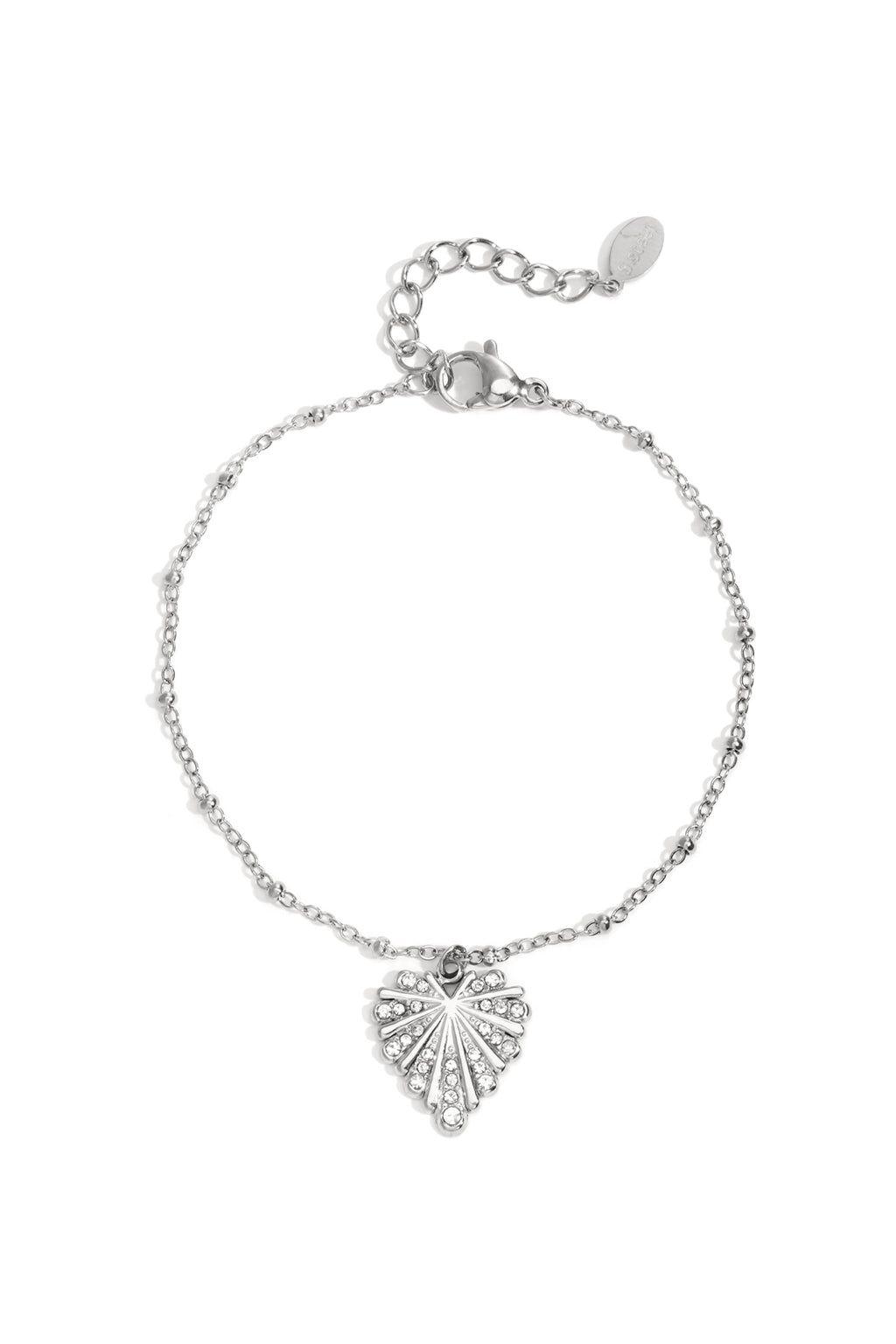 Braccialetti con ciondoli a forma di cuore, casual, quotidiani, semplici, gioielli da donna