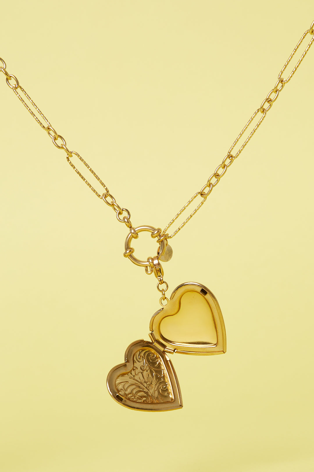 ciondolo a forma di cuore fai da te per gioielli