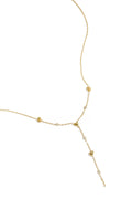 Collana a Y con cuori riempiti