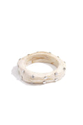 Bracciali rigidi in resina, modello cerchio, stile hip-hop/rock, serie Daily Simple, gioielli da donna.