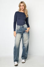 Body Modellante in Nylon Intrecciato Base Colore Puro