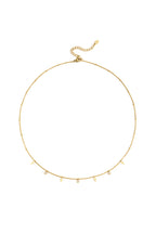 Collane a catena in acciaio inossidabile con croce, casual, quotidiane, semplici, gioielli da donna