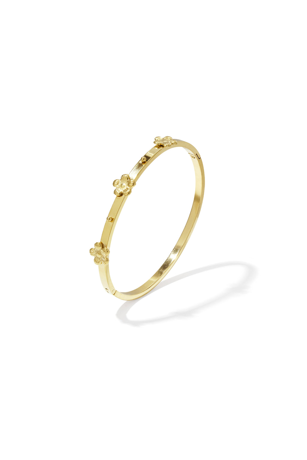 Bracciale con dettagli floreali