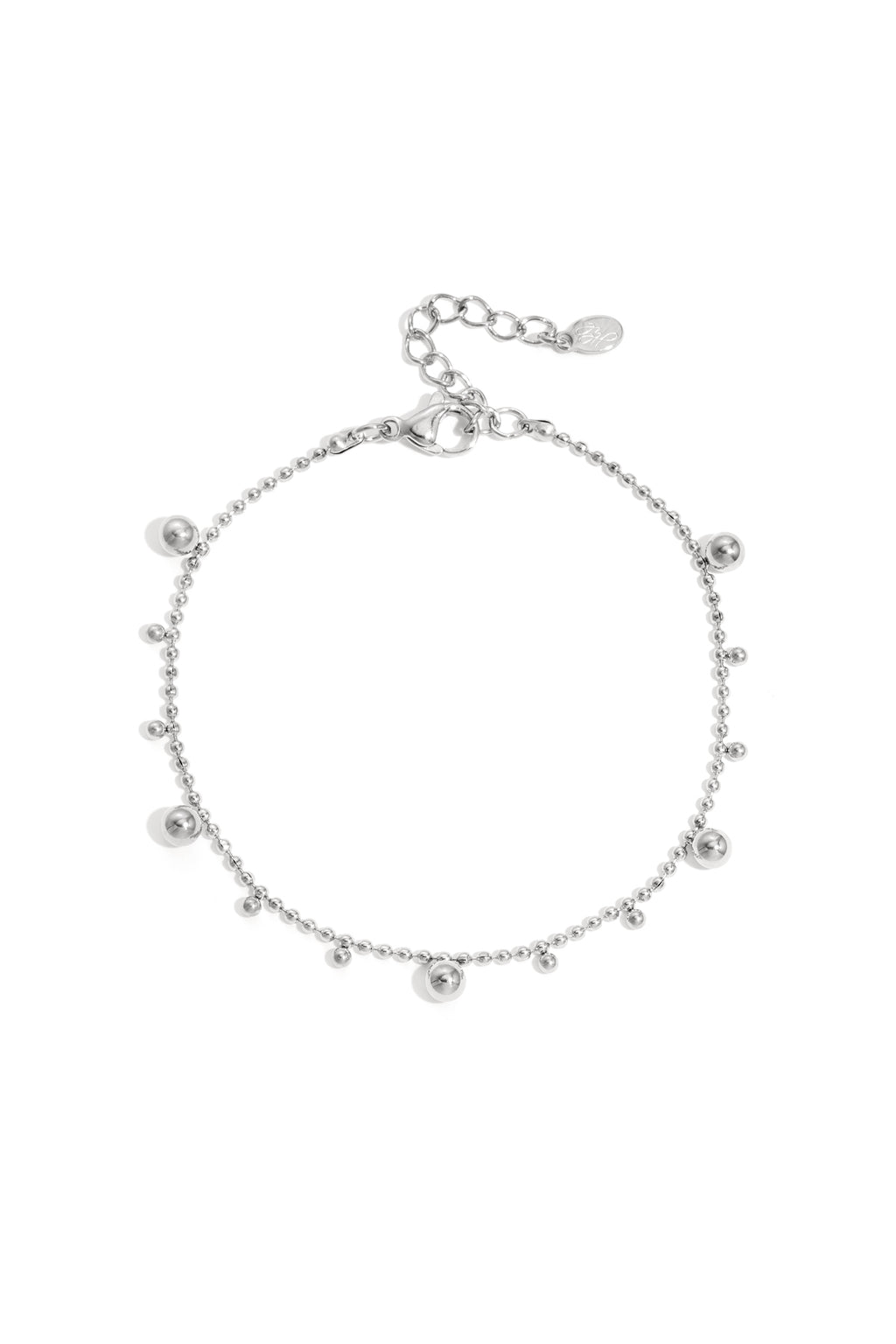Bracciale con palline alternate