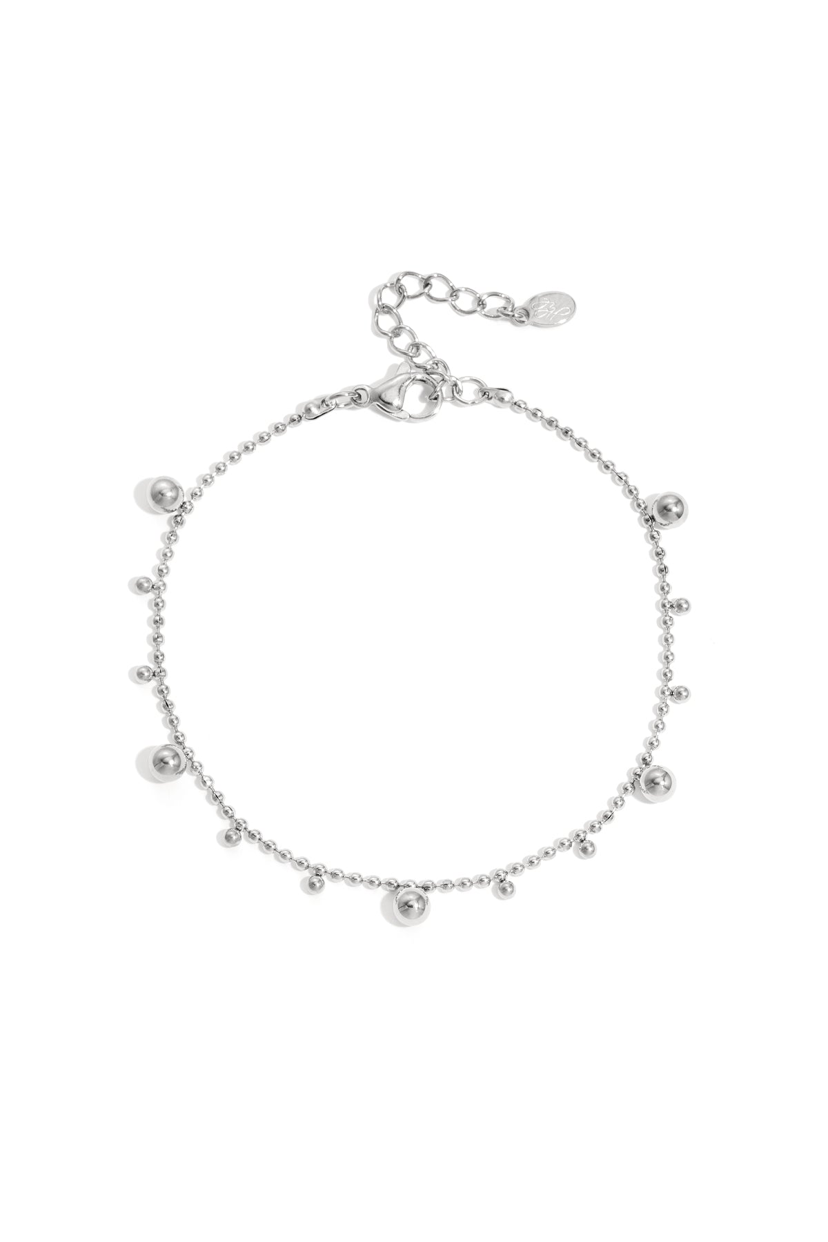 Bracciale con palline alternate