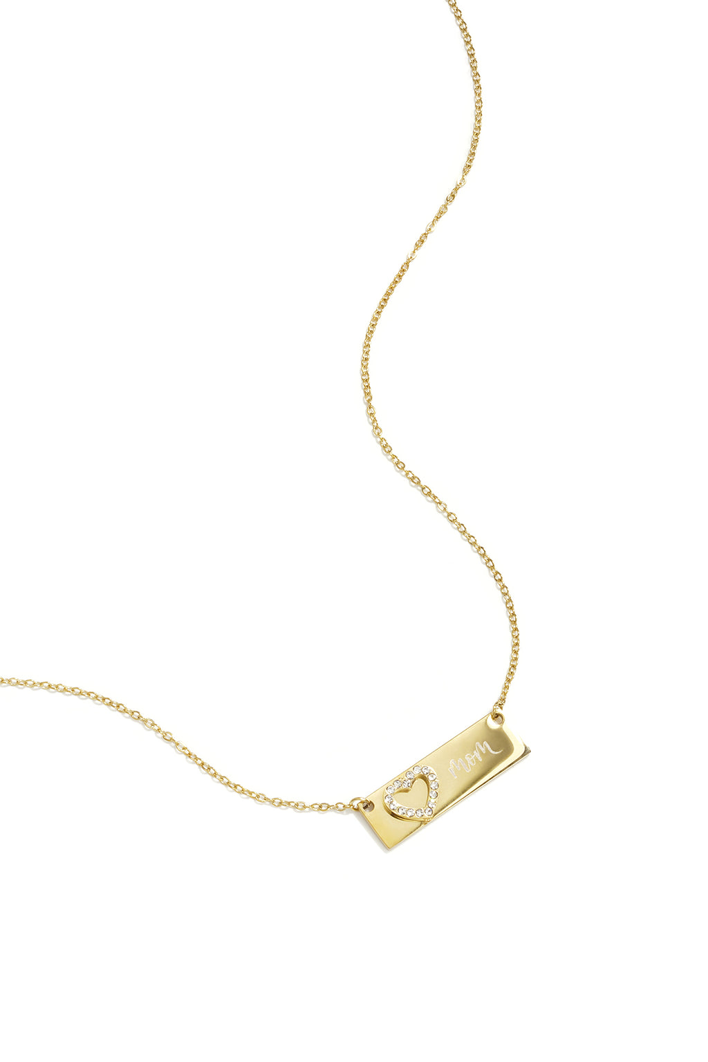 Collana con immagine e cuore