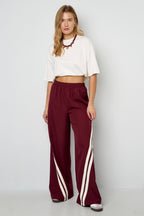 pantaloni a righe
