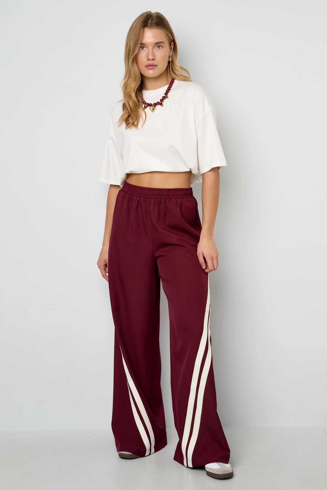 pantaloni a righe