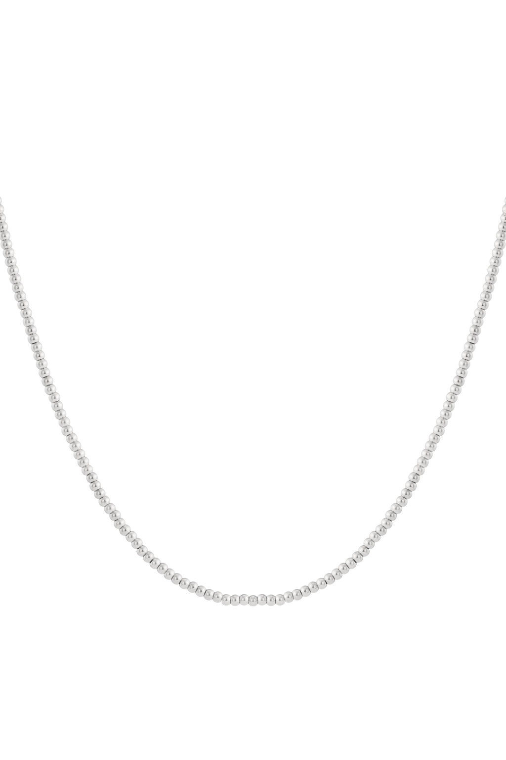 Collana di perline solide - 4 mm