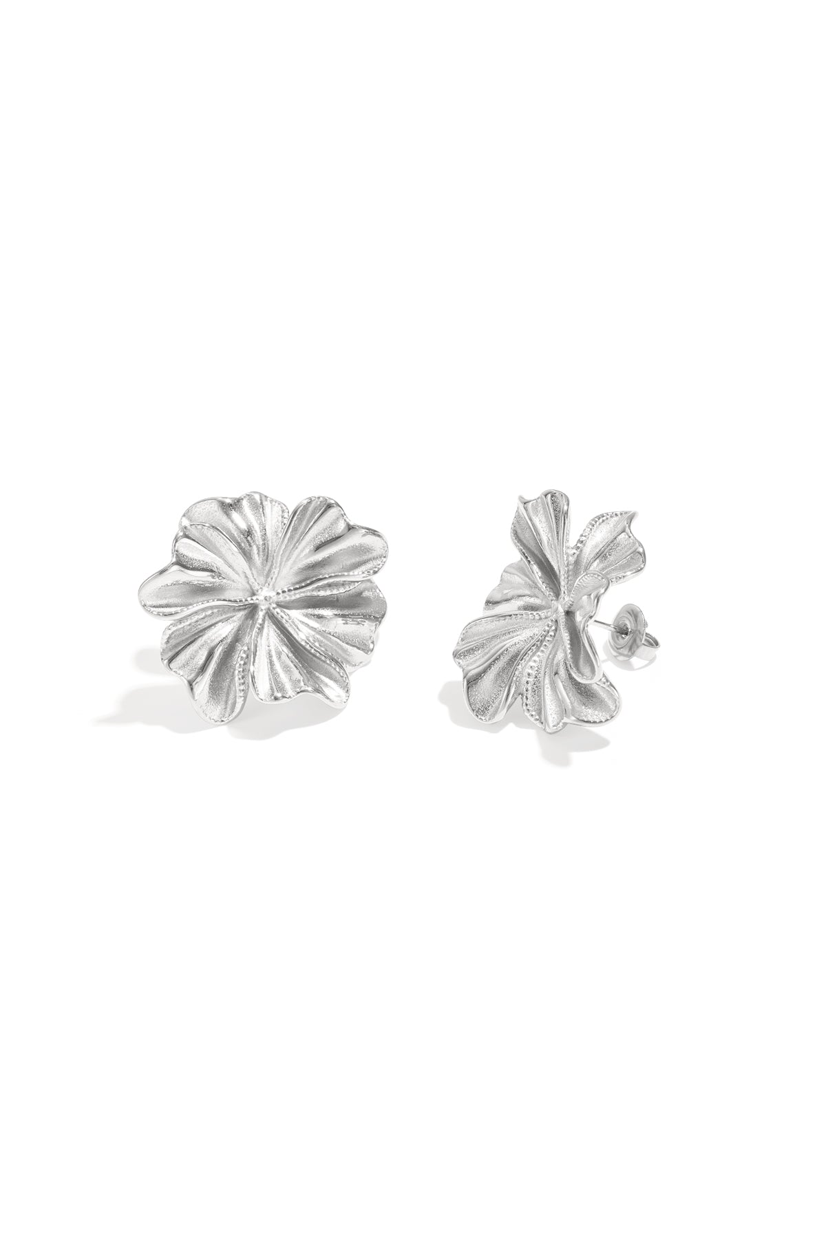 Orecchini a bottone Fiore Casual Quotidiano Semplice Serie Gioielli da donna