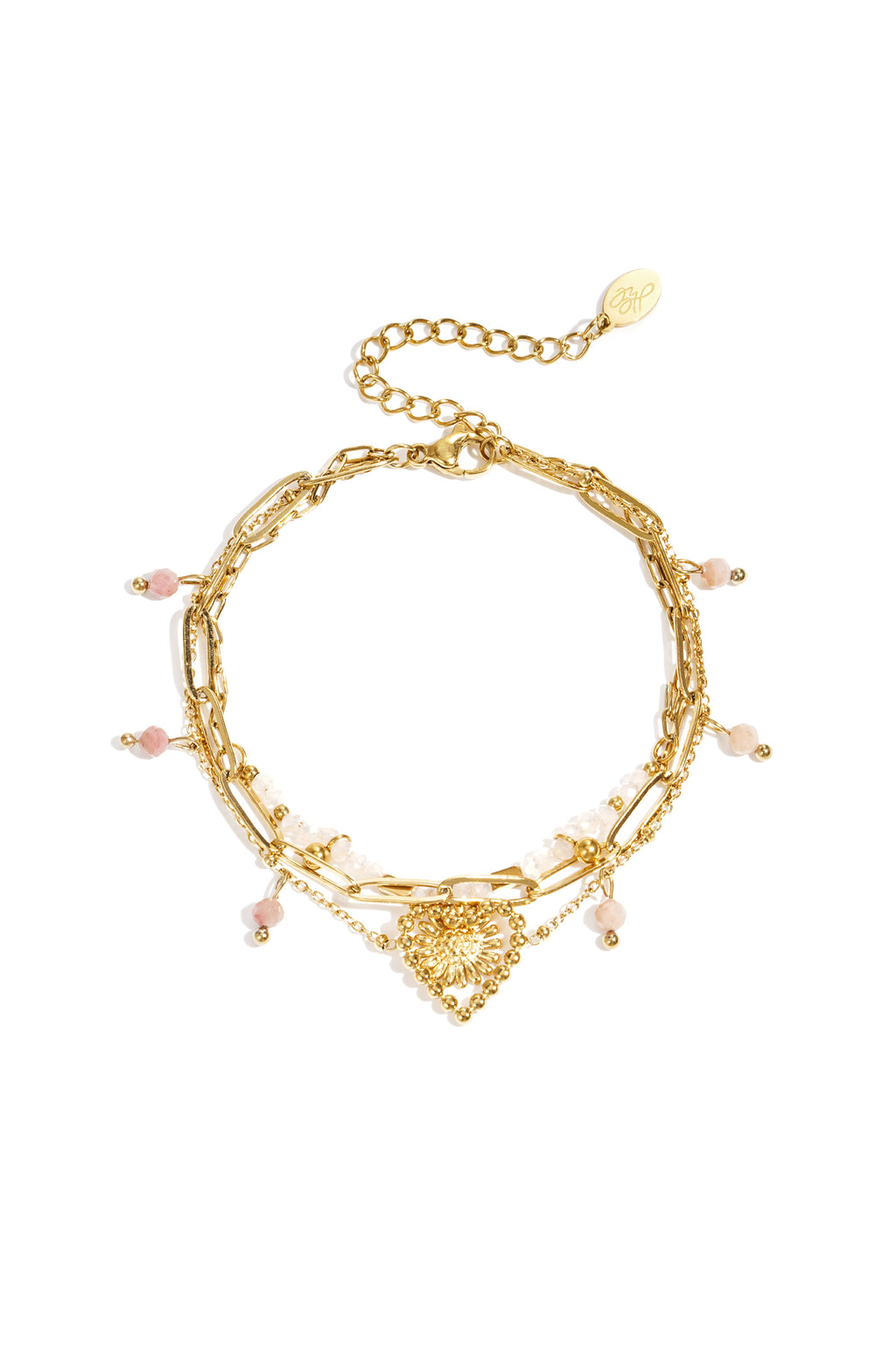 Bracciale con tre perline