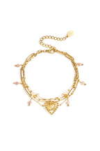 Bracciale con tre perline