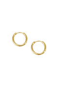 Orecchini Cerchietti 1,6cm Gold Stainless Steel