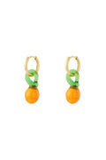 Orecchini con fiori d'arancio