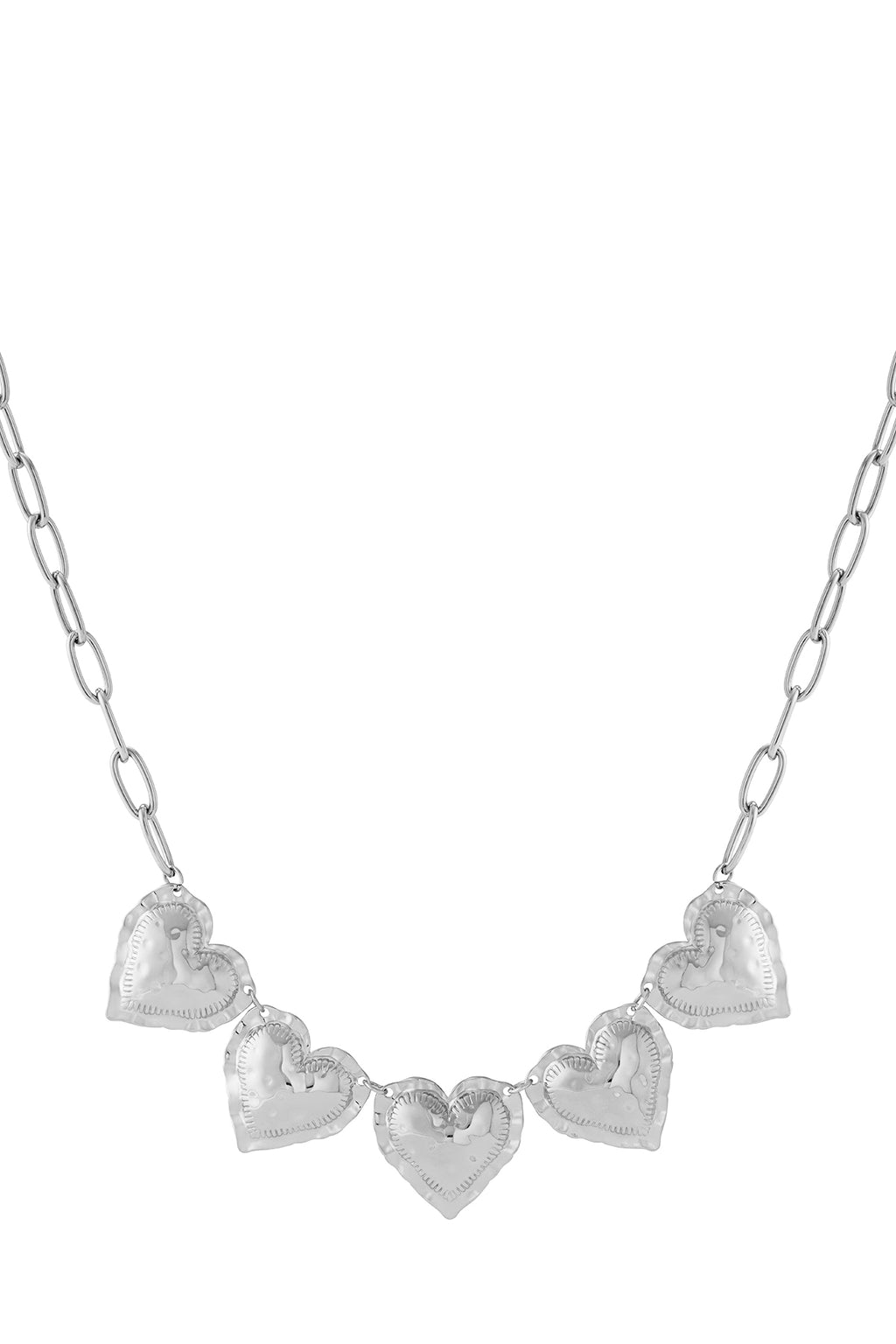 Collana 5 Cuori
