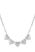 Collana 5 Cuori