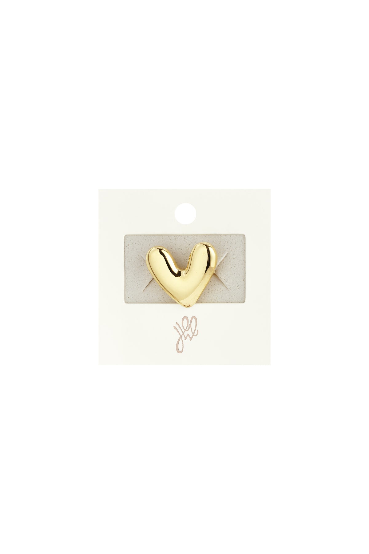 Anello con cuore funky