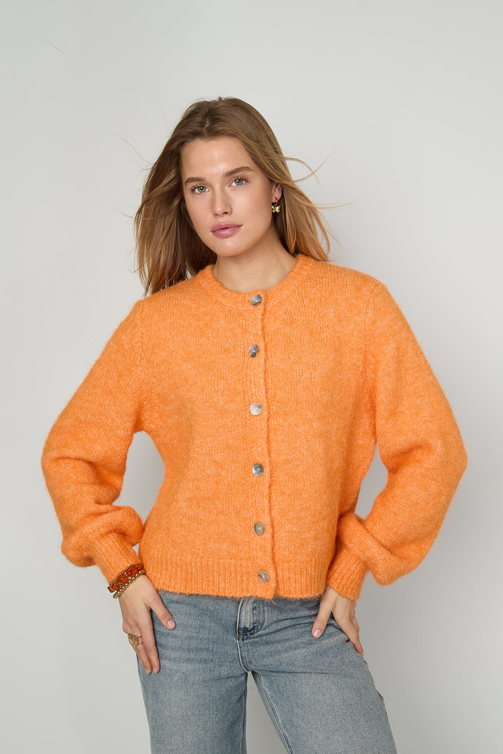 Cardigan lavorato a maglia
