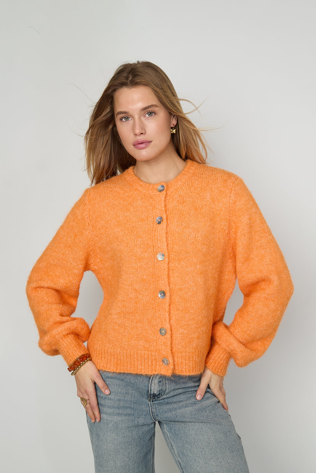 Cardigan lavorato a maglia