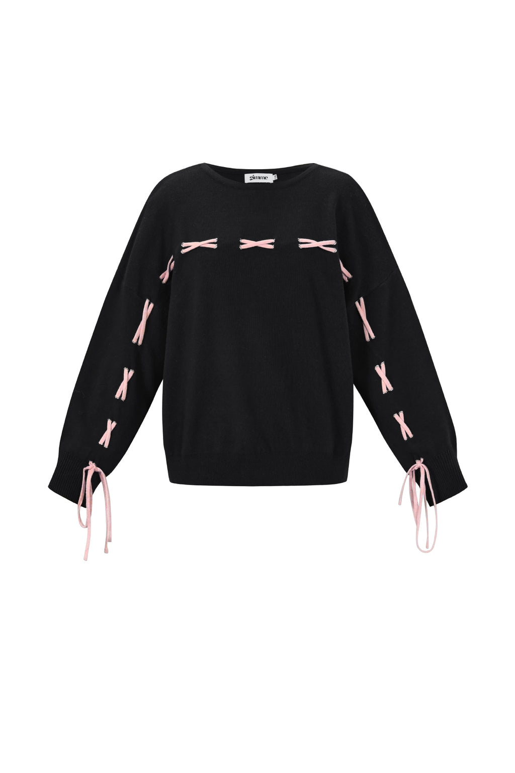 Maglione Donna in Viscosa Intrecciata Stile Casual Contrasto di Colori