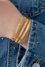 strisce bracciale alla schiava