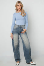 Body Modellante in Nylon Intrecciato Base Colore Puro