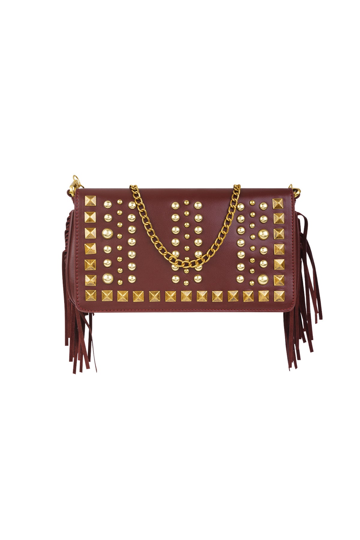 Borse a tracolla geometriche punk PU accessori quotidiani