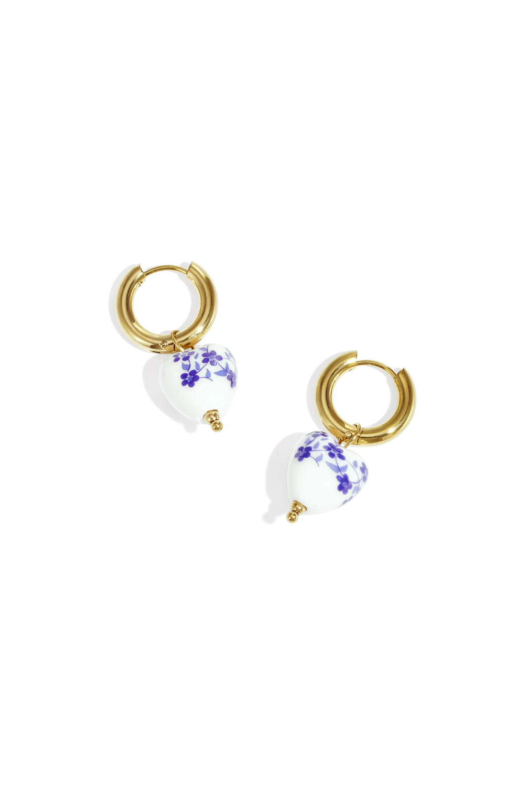 Orecchini pendenti in ceramica, stile casual, quotidiano, semplici, da donna