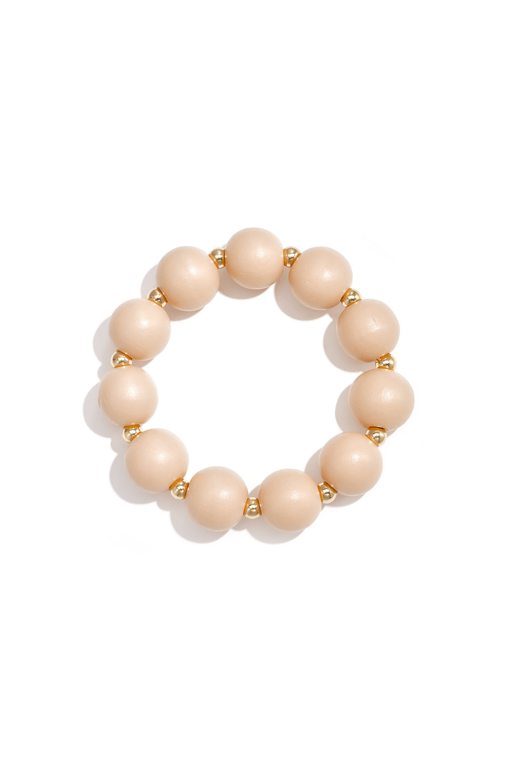 Braccialetti con perline di legno Perline Semplici per tutti i giorni Serie Semplice Gioielli da donna