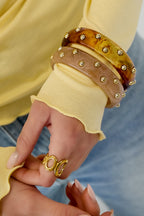 Braccialetti con dettaglio punteggiato